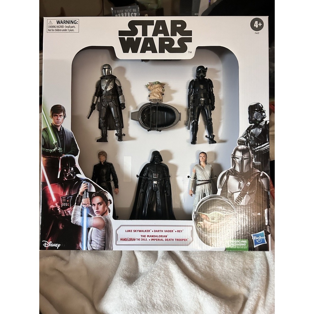 STAR WARS Six Action Figure Set New Hasbro
